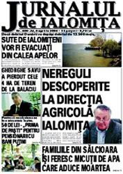 Publicitate în ziarul Jurnalul de Ialomita