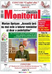 Publicitate Monitorul de Vrancea