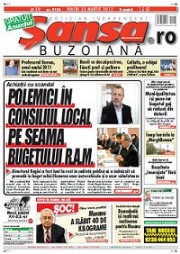 Publicitate Sansa Buzoiana